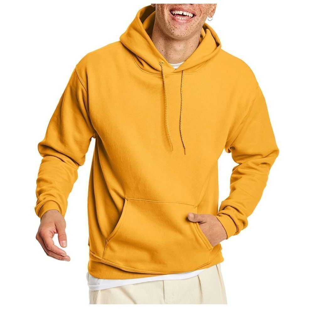 NWOT Hanes Men's Sweatshirt, EcoSmart Fleece Hoodie, Cotton-Blend Fleece